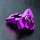 Alum. Lateral Motor Bevel Gear Box / Purple