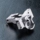 Alum. Lateral Motor Bevel Gear Box / Silver