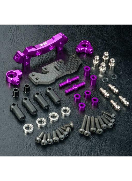 MST XXX-D IFS Alum. Conversion Set / Purple