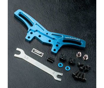 MST XXX Alum. Front Quick Adj. Damper Stay / Blue