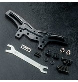 MST XXX Aluminium Front Quick Adjustable Damper Stay / Color: Black