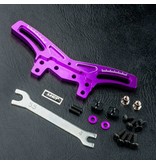 MST XXX Aluminium Front Quick Adjustable Damper Stay / Color: Purple
