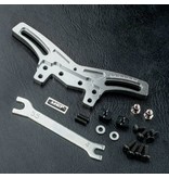 MST XXX Aluminium Front Quick Adjustable Damper Stay / Color: Silver