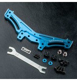 MST XXX Aluminium Rear Quick Adjustable Damper Stay / Color: Blue