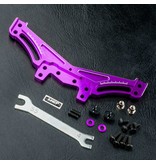 MST XXX Aluminium Rear Quick Adjustable Damper Stay / Color: Purple
