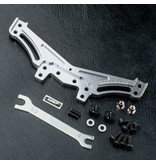 MST XXX Aluminium Rear Quick Adjustable Damper Stay / Color: Silver