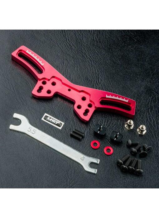 MST FXX Alum. Front Quick Adj. Damper Stay / Red