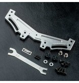 MST RRX Aluminium Rear Quick Adjustable Damper Stay / Color: Silver