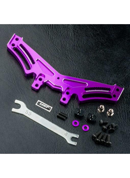 MST RMX Alum. Rear Quick Adj. Damper Stay / Purple