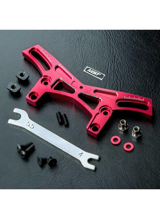 MST MS-01D Alum. Front Quick Adj. Damper Stay / Red