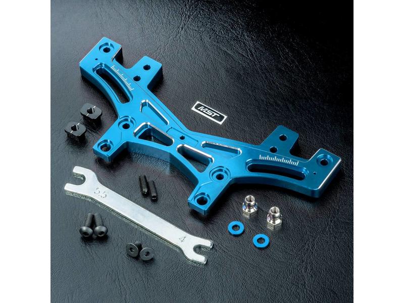 MST MS-01D Aluminium Rear Quick Adjustable Damper Stay / Color: Blue