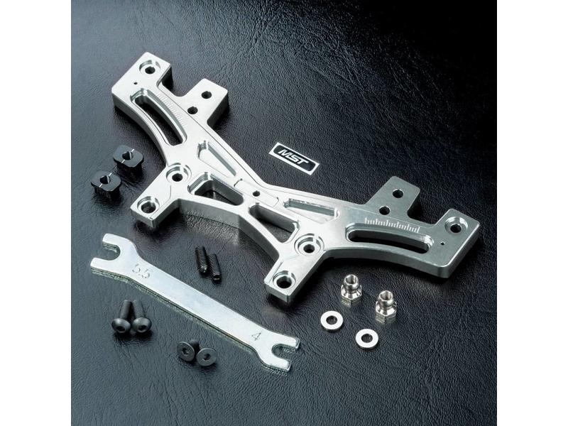 MST MS-01D Aluminium Rear Quick Adjustable Damper Stay / Color: Silver