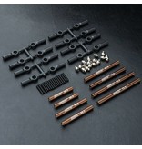 MST CMX Aluminium Link Set 267mm / Color: Brown