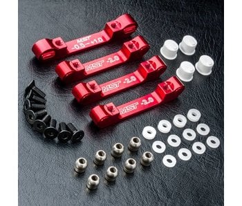 MST RMX 2.0 Alum. Suspension Mount Set / Red - DISCONTINUED