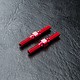 Alum. Reinf. Turnbuckle φ3x25mm (2) / Red