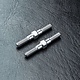Alum. Reinf. Turnbuckle φ3x28mm (2) / Silver