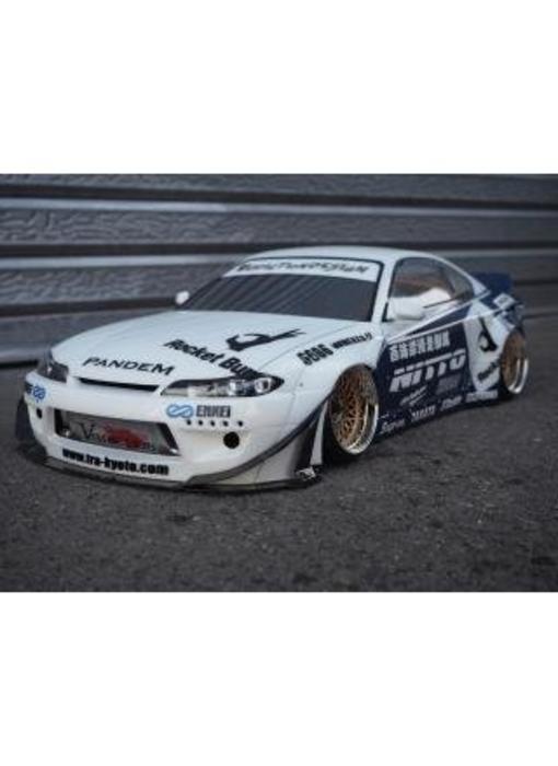 Addiction RC Nissan Silvia S15 Rocket Bunny Body Kit - Full Set