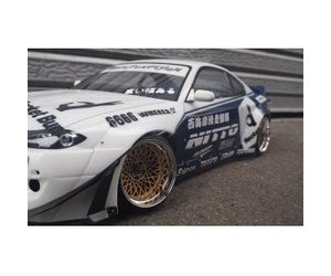 Addiction RC - AD016-2 - Nissan Silvia S15 Rocket Bunny Body