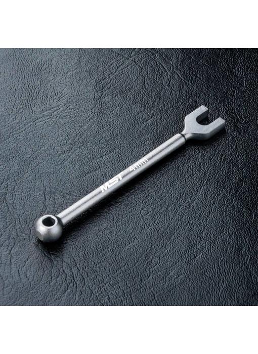 MST Alum. Turnbuckle Wrench 4mm / Silver - DISCONTINUED