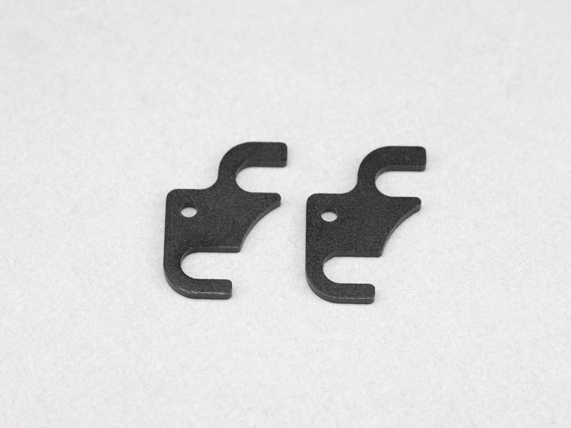 Yokomo Y2-415SA7A - SP Steering Block Spacer 1.0mm (2pcs)