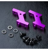 MST Aluminium Vertical Low Profile Servo Mount / Color: Purple