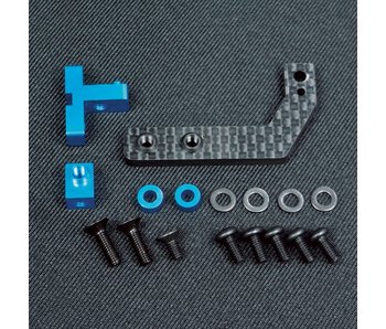 MST XXX Alum. RM Servo Mount Set / Blue