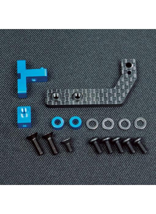 MST XXX Alum. RM Servo Mount Set / Blue