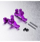 MST XXX Aluminium Gear Box Cover Set - HT-F / Color: Purple