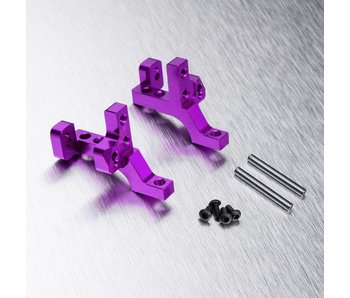 MST XXX Alum. Gear Box Cover Set - HT-F / Purple