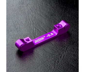 MST Alum. Suspension Mount -0.5 / Purple