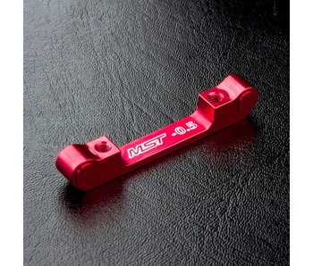 MST Alum. Suspension Mount -0.5 / Red