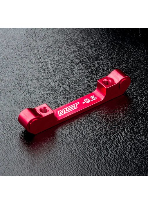 MST Alum. Suspension Mount -0.5 / Red