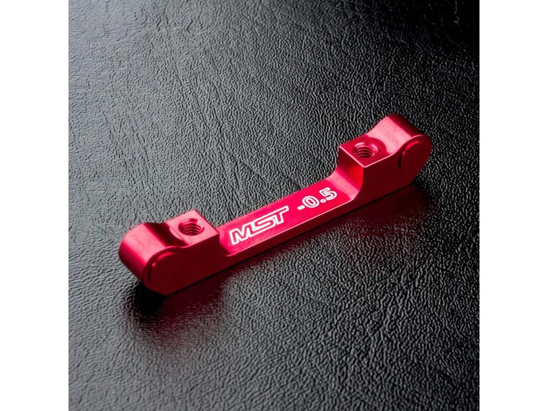 MST Aluminium Suspension Mount -0.5 / Color: Red