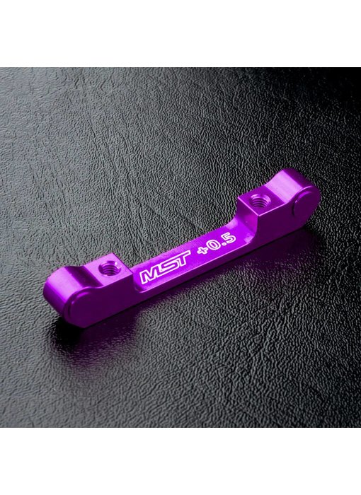 MST Alum. Suspension Mount +0.5 / Purple