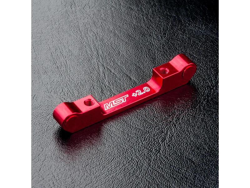 MST Aluminium Suspension Mount +2.0 / Color: Red