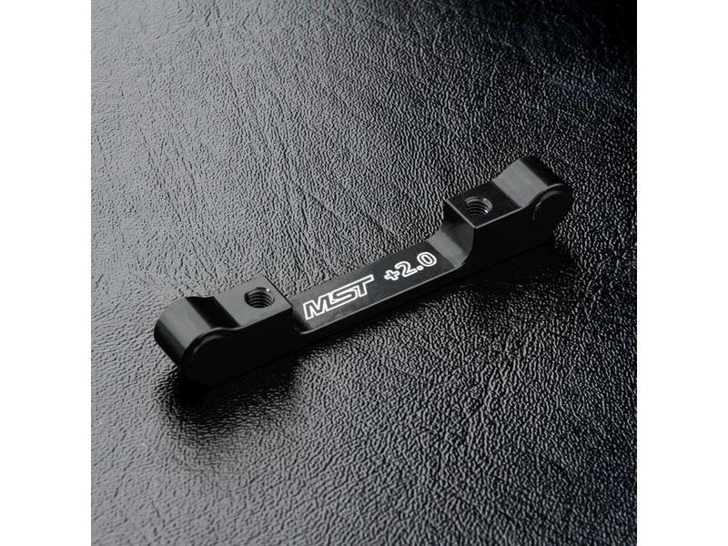 MST Aluminium Suspension Mount +2.0 / Color: Black