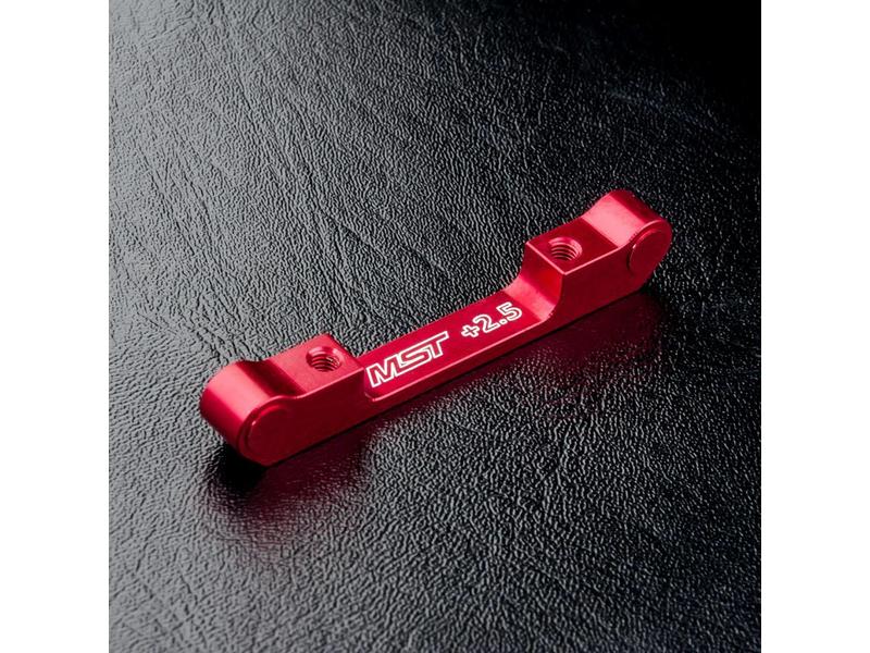 MST Aluminium Suspension Mount +2.5 / Color: Red