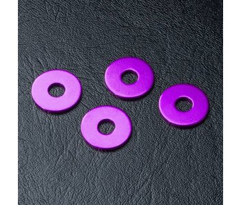 MST Wheel Hub Spacer 1.0mm (4) / Purple - DISCONTINUED