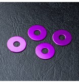 MST Wheel Hub Spacer 0.5mm (4pcs) / Color: Purple - DISCONTINUED