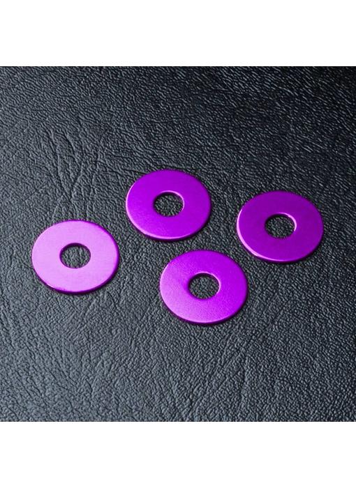 MST Wheel Hub Spacer 0.5mm (4) / Purple - DISCONTINUED