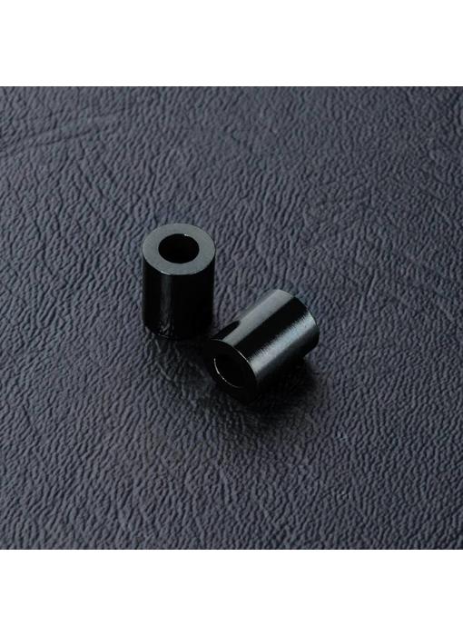 MST Alum. Spacer φ3.0xφ5.5x7.0mm (2) / Black