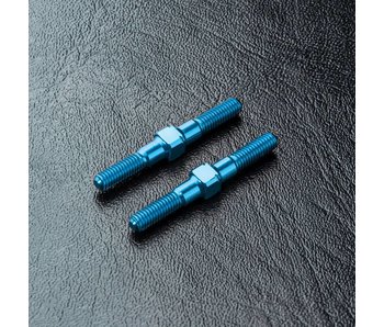 MST Alum. Reinf. Turnbuckle φ3x28mm (2) / Blue