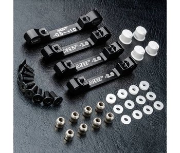 MST RMX 2.0 Alum. Suspension Mount Set / Black - DISCONTINUED