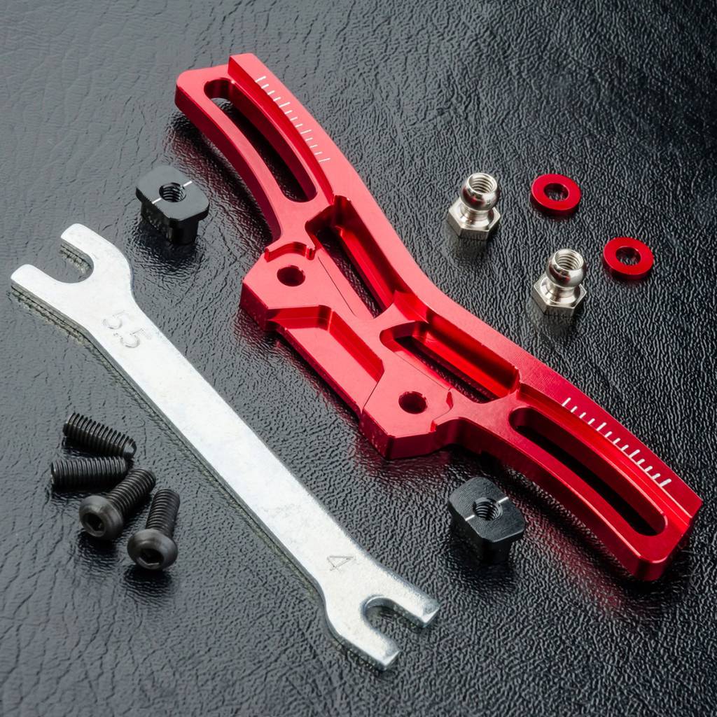 MST RMX 2.0 Alum. Front Damper Stay - Red MST RMX 2.0 Alum. Front Damper Stay - Red