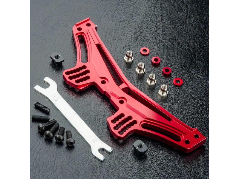 MST RMX 2.0 Aluminium Rear Damper Stay / Color: Red