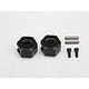 Clamp Type Wheel Hub 8.0mm - Black (2pcs)