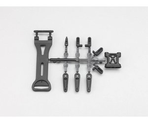 Yokomo Battery Mount / Servo Horn Set Yokomo Battery Mount / Servo Horn Set