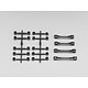 Aluminium Adjustable Suspension Mount Set