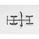 Front Bulk Head / Upper Arm Holder / Suspension Mount Set for YD-2S