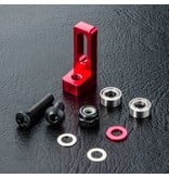 MST Aluminium Small Belt Pulley Mount / Color: Red